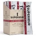 Superieur Sea Mineral Electrolyte Powder, Raspberry, 14 Packets