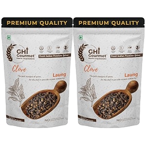 gourmet health impressions  100g  superior grade whole clove laung - pack of 2 x 50g  rich aromahandpickednon-gmo-a perfect for flavorful cookingamparomatic infusions  ghi foods