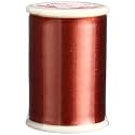 Superior Threads Tire Silk #50 3-Ply 50-Weight High Sheen Silk Embroidery Quilting Sewing Thread - 109 Yard Spool (#063 Burnt Orange)