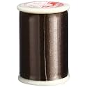 Superior Threads Tire Silk #50 3-Ply 50-Weight High Sheen Silk Embroidery Quilting Sewing Thread - 109 Yard Spool (#117 Rich Chocolate)