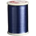 Superior Threads Tire Silk #50 3-Ply 50-Weight High Sheen Silk Embroidery Quilting Sewing Thread - 109 Yard Spool (#109 Blue Aspen)