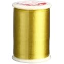 Superior Threads Tire Silk #50 3-Ply 50-Weight High Sheen Silk Embroidery Quilting Sewing Thread - 109 Yard Spool (#148 Yellow Green)