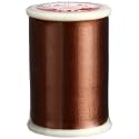 Superior Threads Tire Silk #50 3-Ply 50-Weight High Sheen Silk Embroidery Quilting Sewing Thread - 109 Yard Spool (#116 Deep Henna)