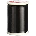 Superior Threads Tire Silk #50 3-Ply 50-Weight High Sheen Silk Embroidery Quilting Sewing Thread - 109 Yard Spool (#402 Black)