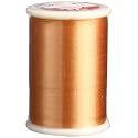 Superior Threads Tire Silk #50 3-Ply 50-Weight High Sheen Silk Embroidery Quilting Sewing Thread - 109 Yard Spool (#061 Apricot)