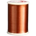 Superior Threads Tire Silk #50 3-Ply 50-Weight High Sheen Silk Embroidery Quilting Sewing Thread - 109 Yard Spool (#201 Ginger Rose)