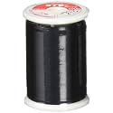 Superior Threads Tire Silk #50 3-Ply 50-Weight High Sheen Silk Embroidery Quilting Sewing Thread - 109 Yard Spool (#210 Black Blue)