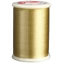 Superior Threads Tire Silk #50 3-Ply 50-Weight High Sheen Silk Embroidery Quilting Sewing Thread - 109 Yard Spool (#075 Caramel)