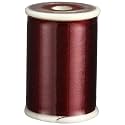 Superior Threads Tire Silk #50 3-Ply 50-Weight High Sheen Silk Embroidery Quilting Sewing Thread - 109 Yard Spool (#064 Claret)