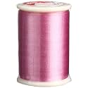 Superior Threads Tire Silk #50 3-Ply 50-Weight High Sheen Silk Embroidery Quilting Sewing Thread - 109 Yard Spool (#030 Electric Pink)