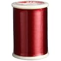 Superior Threads Tire Silk #50 3-Ply 50-Weight High Sheen Silk Embroidery Quilting Sewing Thread - 109 Yard Spool (#010 Garnet)
