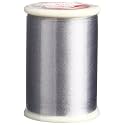Superior Threads Tire Silk #50 3-Ply 50-Weight High Sheen Silk Embroidery Quilting Sewing Thread - 109 Yard Spool (#051 Silver)