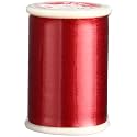 Superior Threads Tire Silk #50 3-Ply 50-Weight High Sheen Silk Embroidery Quilting Sewing Thread - 109 Yard Spool (#155 Chinese Red)