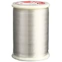 Superior Threads Tire Silk #50 3-Ply 50-Weight High Sheen Silk Embroidery Quilting Sewing Thread - 109 Yard Spool (#028 Pale Grey)