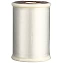 Superior Threads Tire Silk #50 3-Ply 50-Weight High Sheen Silk Embroidery Quilting Sewing Thread - 109 Yard Spool (#401 Snow White)
