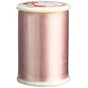 Superior Threads Tire Silk #50 3-Ply 50-Weight High Sheen Silk Embroidery Quilting Sewing Thread - 109 Yard Spool (#149 Pink Pearl)