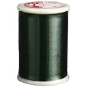 Superior Threads Tire Silk #50 3-Ply 50-Weight High Sheen Silk Embroidery Quilting Sewing Thread - 109 Yard Spool (#118 Evergreen)