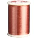 Superior Threads Tire Silk #50 3-Ply 50-Weight High Sheen Silk Embroidery Quilting Sewing Thread - 109 Yard Spool (#007 Coral Orange)