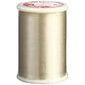 Superior Threads Tire Silk #50 3-Ply 50-Weight High Sheen Silk Embroidery Quilting Sewing Thread - 109 Yard Spool (#136 Antique Ivory)