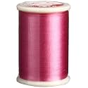 Superior Threads Tire Silk #50 3-Ply 50-Weight High Sheen Silk Embroidery Quilting Sewing Thread - 109 Yard Spool (#141 Cottoncandy)