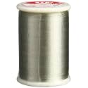 Superior Threads Tire Silk #50 3-Ply 50-Weight High Sheen Silk Embroidery Quilting Sewing Thread - 109 Yard Spool (#047 Grey)