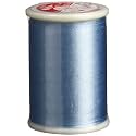 Superior Threads Tire Silk #50 3-Ply 50-Weight High Sheen Silk Embroidery Quilting Sewing Thread - 109 Yard Spool (#101 Blue Perrier)