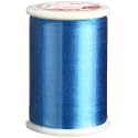 Superior Threads Tire Silk #50 3-Ply 50-Weight High Sheen Silk Embroidery Quilting Sewing Thread - 109 Yard Spool (#144 Peacock Blue)