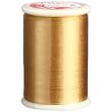 Superior Threads Tire Silk #50 3-Ply 50-Weight High Sheen Silk Embroidery Quilting Sewing Thread - 109 Yard Spool (#135 Golden Beige)