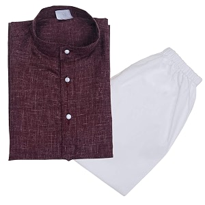 superminis Baby Boys Cotton Solid Ethnic Wear
