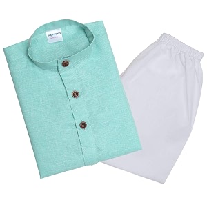 superminis Baby Boys Cotton Solid Ethnic Wear