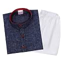 superminis Baby Boys Cotton Solid Ethnic Wear