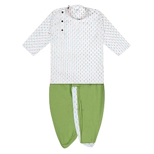 superminis Boys Cotton Kurta with Dhoti -