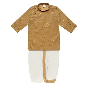 superminis Boys Cotton Kurta with Dhoti -