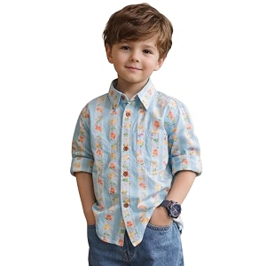 superminis Boys Cotton Regular Fit Half Sleeves