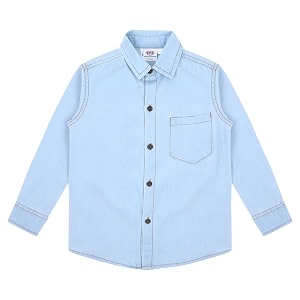 superminis Boys Full Sleeves Denim Relaxed Fit