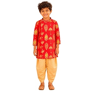 superminis Boys Golden Foil Printed Side Open