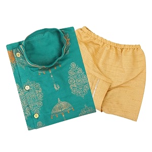 superminis Boys Golden Foil Printed Side Open