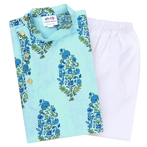 superminis Boys Cotton Full Sleeves Side Open