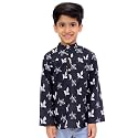 superminis Boys Cotton Regular Fit Printed Kurta