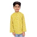 superminis Boys Cotton Regular Fit Printed Kurta