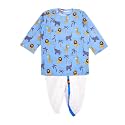 superminis Boys Dhoti Kurta Set Cotton Animal