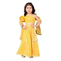 superminis Girl39s Cotton One Shoulder Lehariya Printed