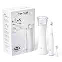 SuperMouth ULTIM8 System, Electric Toothbrush + UV Sanitizer, Pearly White