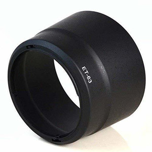 supernic et-63 lens hood for canon et-63 replacement ef - s 55-250mm f4-56 is stm  lens hood