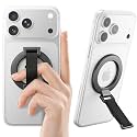SUPERONE for MagSafe Phone Grip with Soft Finger Strap & Magnetic Kickstand