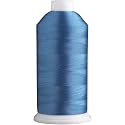 Superpunch SuperB Embroidery Thread 40wt, 5000 m Cone, France Blue 409