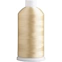 Superpunch SuperB Embroidery Thread 40wt, 5000 m Cone, Ivory 627