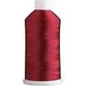 Superpunch SuperB Embroidery Thread 40wt, 5000 m Cone, Sangria Red 1241