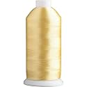 Superpunch SuperB Embroidery Thread 40wt, 5000 m Cone, Yellow Mimosa 601