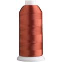Superpunch SuperB Embroidery Thread 40wt, 5000 m Cone, Rust 253